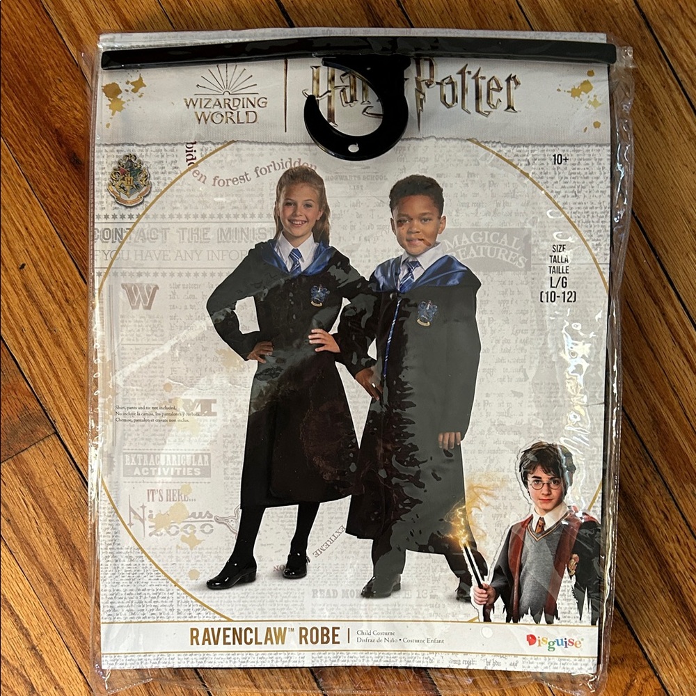 NWT unopened Harry Potter Ravenclaw Robe Costume for Kids